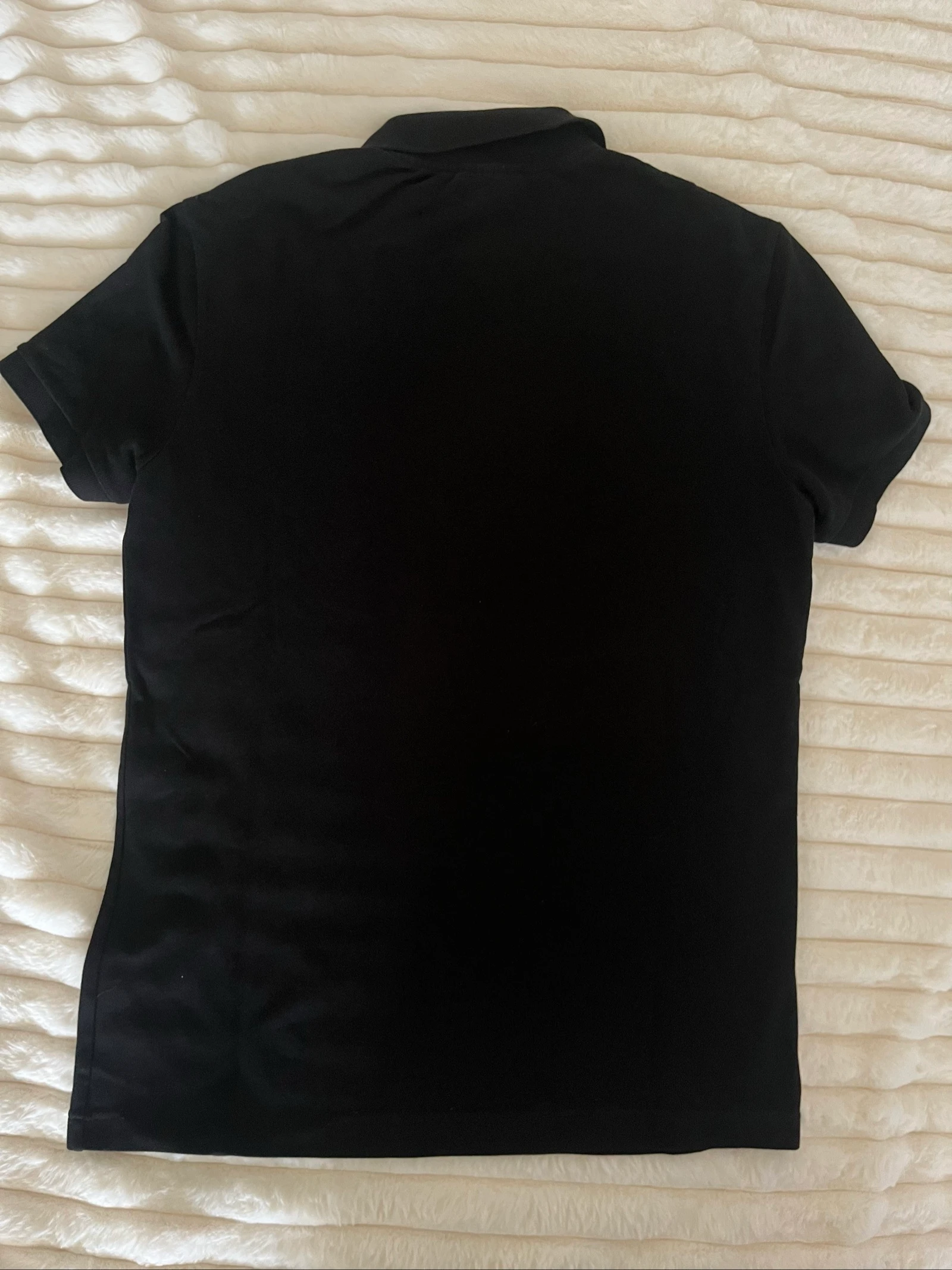 Polo Lacoste Slim Fit Negro - Cocodrilo Blanco - Talla 3 (S) – photo 6